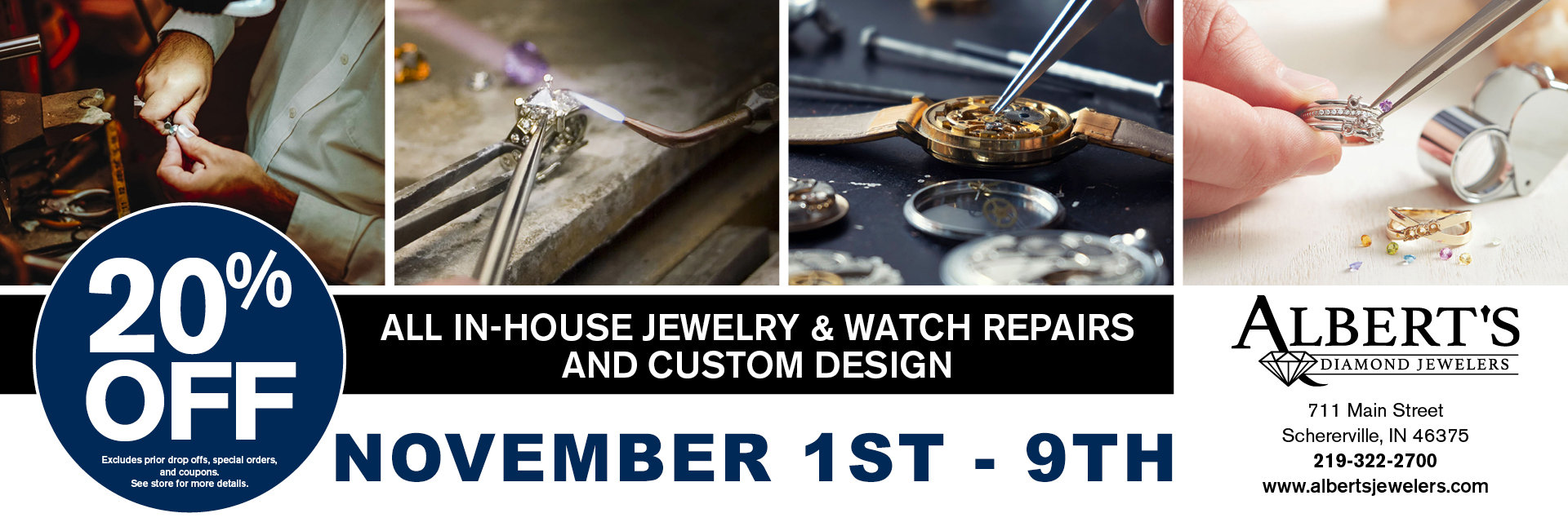 Jewelry and Watch Repair Promotion